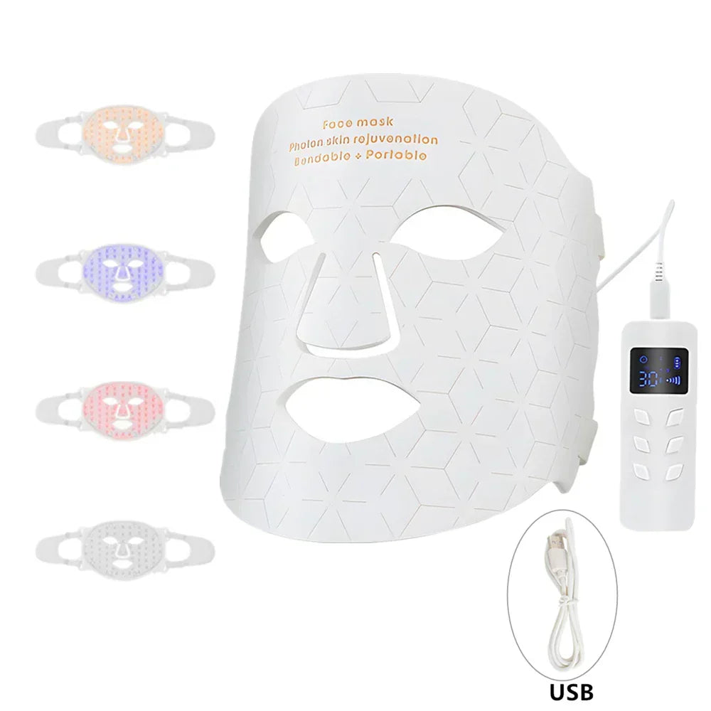 LED LIGHT THERAPY SKINCARE MASK